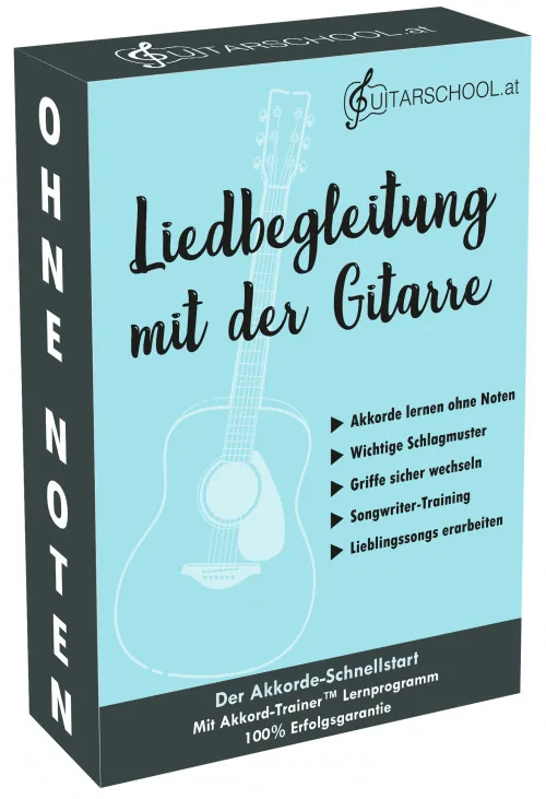 Kurscover Akkorde ohne Noten - Liedbegleitung für Einsteiger von Guitarschool