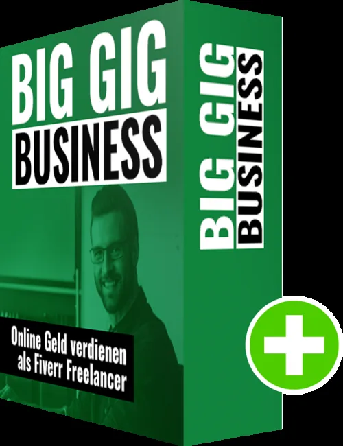 Angebotsgrafik BIG GIG BUSINESS für den Start als Fiverr-Freelancer